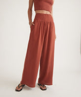 Marine Layer Women's Sophia Double Cloth Palazzo Pant